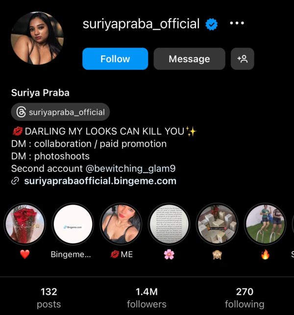 Suriya Praba Nude
