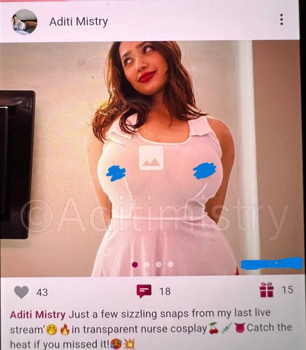 Aditi Mistry Nude